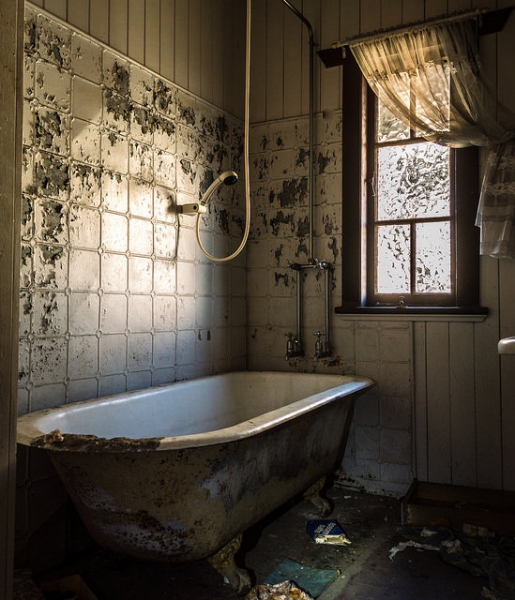 bathroom decay
