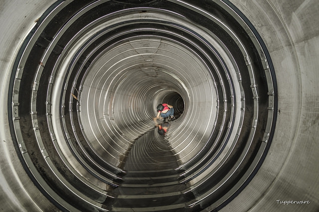 deep underground